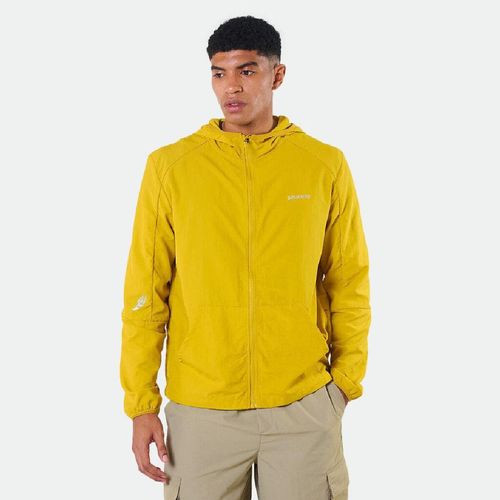 Campera Rompeviento Saucony Hombre - YELLOW GOLD