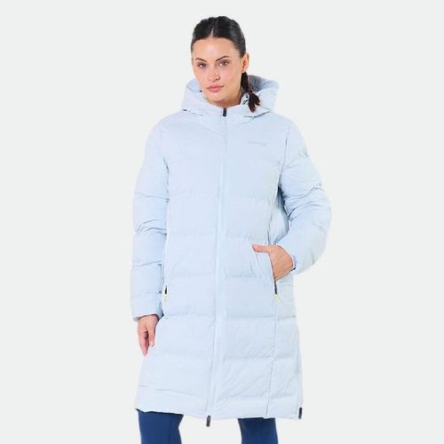 Campera De Abrigo Saucony Surge Heat Long Mujer - ICE LIGHT BLUE