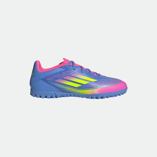 Botin Adidas F 50 Club Tf - BLUE FUSION LUCID LEMON LUCID PINK