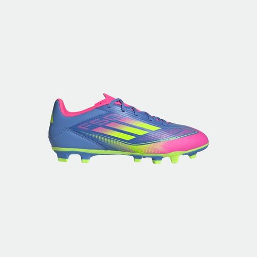 Botín Adidas F50 Club - BLUE FUSION LUCID LEMON LUCID PINK