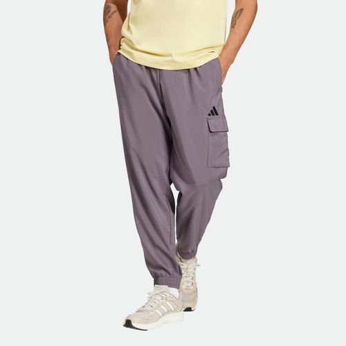 Pantalón Adidas Essentials Small Logo Cargo - GREY STRATA BLACK