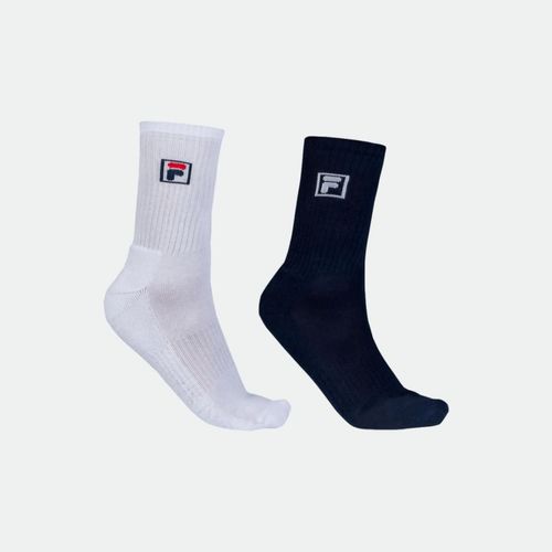 Media Unisex Fila F-Box - BLANCO MARINO