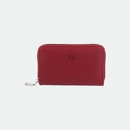 Tarjetero Clara XL Extra Large - BORDO