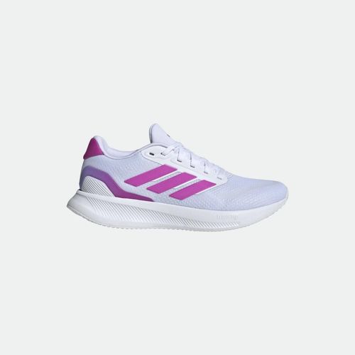 Zapatilla Running mujer Runfalcon 5 W ADIDAS - CLOUD WHITE PURPLE BURST SEMI BLUE BURST