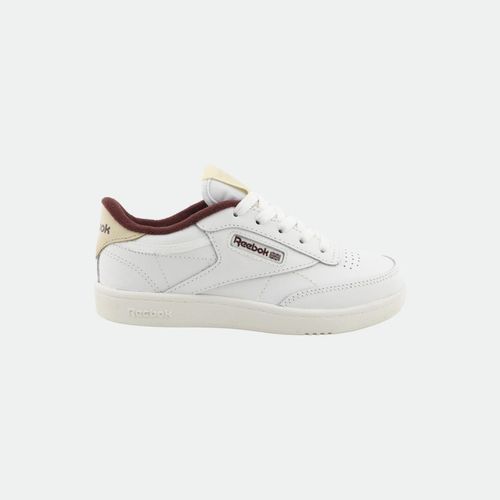 Zapatilla Urbana Rebook Club C85 Kids - WHITE STUCCO CLASSIC MAROON