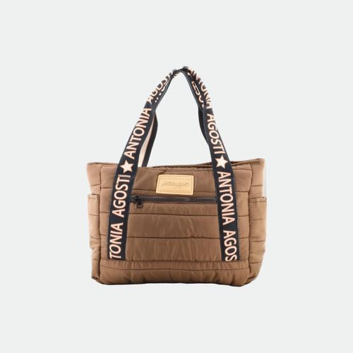 Bolso Canelon Cony Antonia Agosti - CHOCOLATE