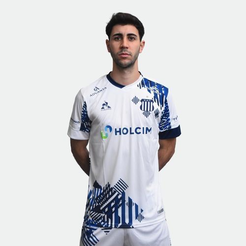 Camiseta Le Coq Talleres Titular 2025 Fan - WHITE BLUE
