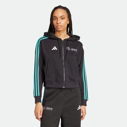Campera Adidas Mercedes F1 - BLACK WHITE