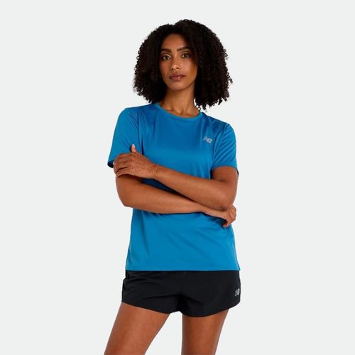 Remera New Balance Essentials W - LIGTH BLUE