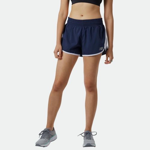 Short New Balance Accelerate 2.5" Inch Mujer - PETROLEUM