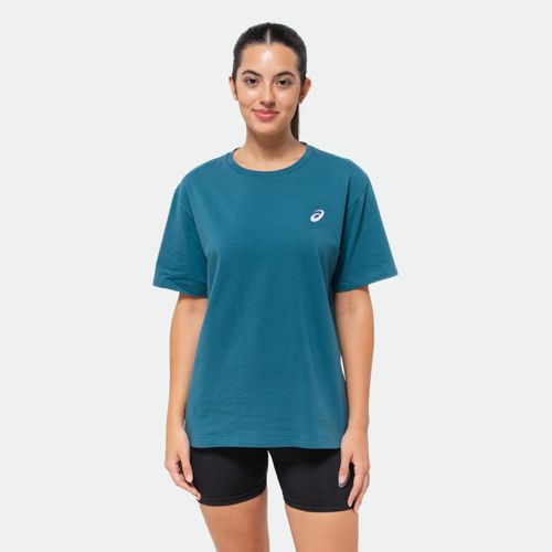 Remera Deportiva Asics Taisha Mujer - PETROLEO