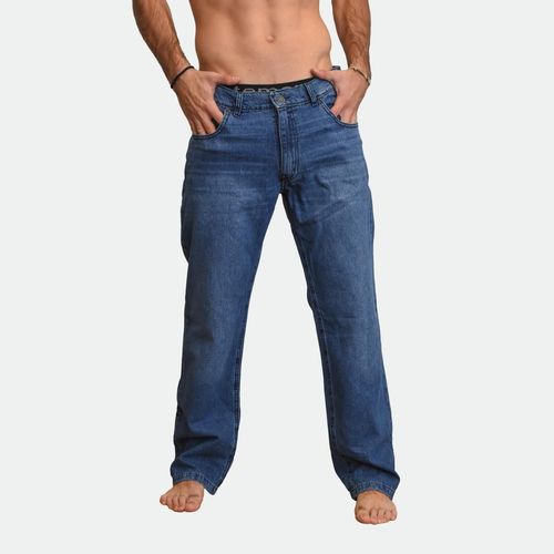 Pantalón Jeans Coolhaas Ecru Oxid - AZUL