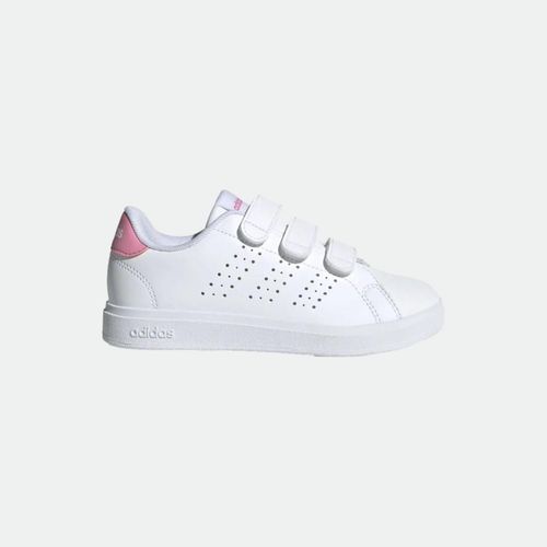 Zapatilla Adidas Advantage Base 2.0 Kids - CLOUD WHITE BLISS PINK CORE BLACK