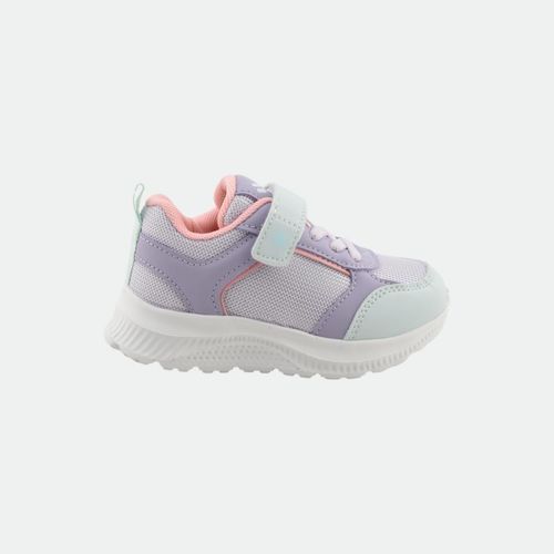 Zapatilla Deportiva Wake Kids - LILA GRIS ROSA