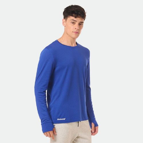 Camiseta Térmica Babolat Exercise Hombre - FRENCH BLUE