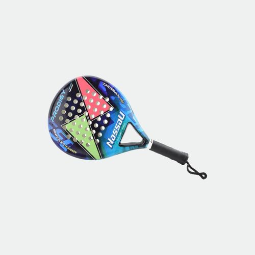Paleta de Padel Nassau - CELESTE VERDE FUCSIA COMB