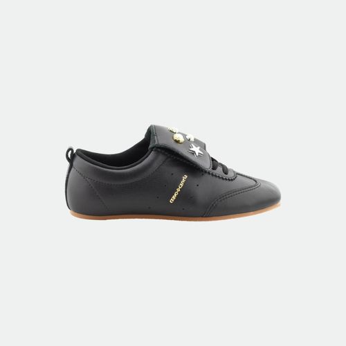 Zapatilla Jule Cravo y Canela. Ref 1628cc - PRETO