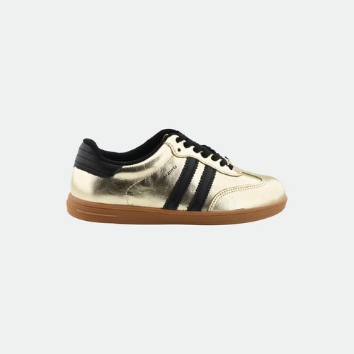 Zapatilla Pietra Cravo Y Canela - Art 1471 - MET ORO PRETO