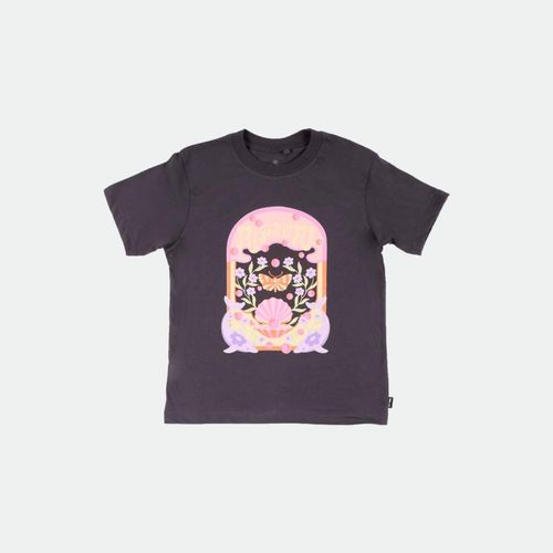 Remera Rip Curl Rainbow Tropic - NEGRO MELANGE