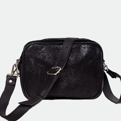 Bandolera Teresa Adoratta - NEGRO BRILLO