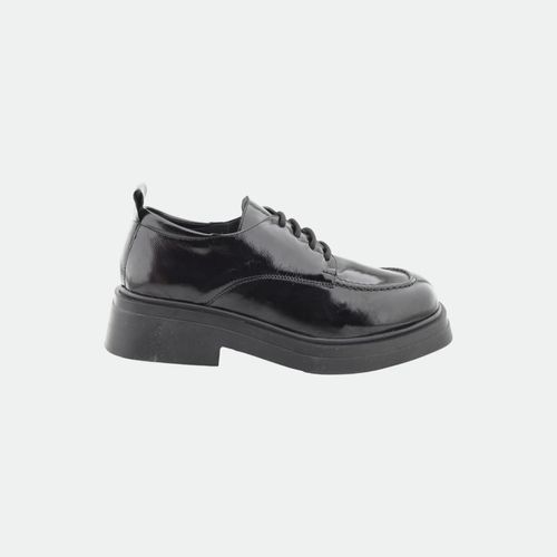 Zapato Abotinado Heiko Mujer - NEGRO CHAROL