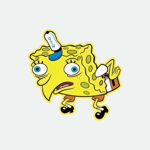 Jibbitz (Varios Modelos) - SPONGEBOB CURIOUS