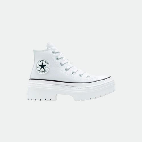 Zapatilla Converse Lugged Heel Hi - WHITE BLACK EGRET