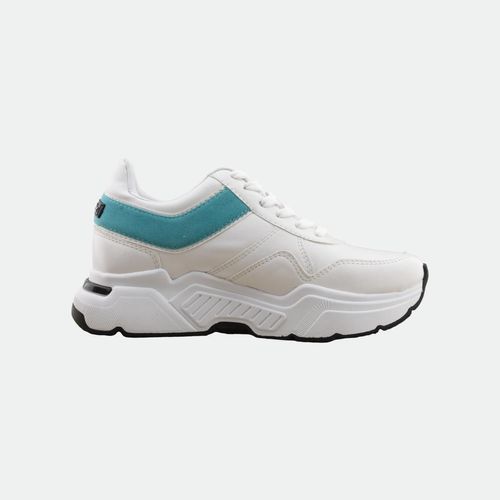Zapatilla Cher - BLANCO VERDE