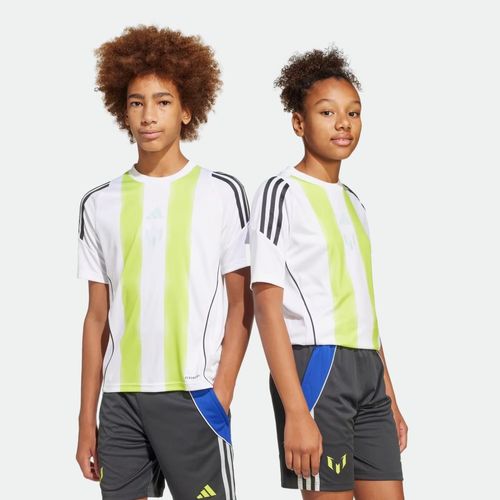 Camiseta de Entrenamiento Adidas Messi Niños - WHITE SEMI SOLAR YELLOW