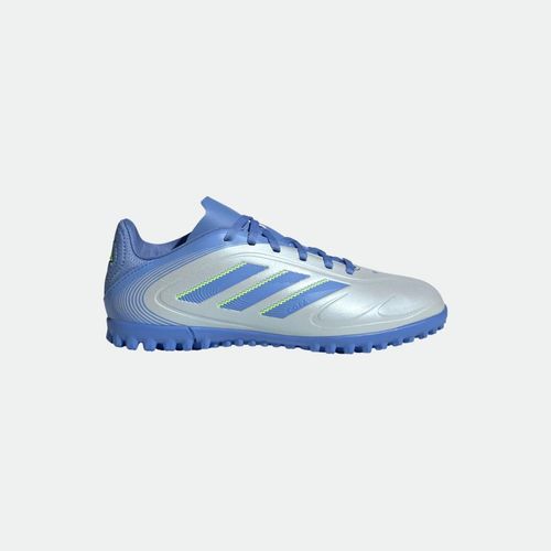 Botines Adidas Copa Pure 3 Club Pasto Sintético Niños - HALO BLUE BLUE FUSION LUCID LEMON