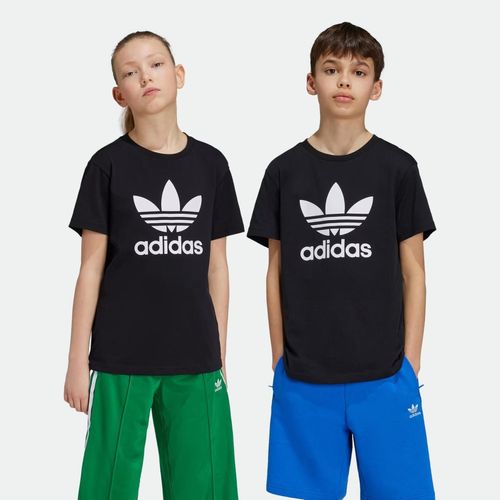 Remera Adicolor Trifolio Kids - NEGRO