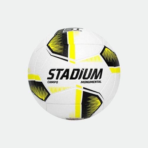 Pelota Stadium Futbol Monumental XX - BLANCO NEGRO AMARILLO