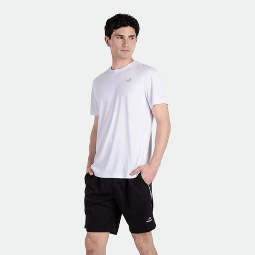 Remera básica de entrenamiento hombre TOPPER - BLANCO
