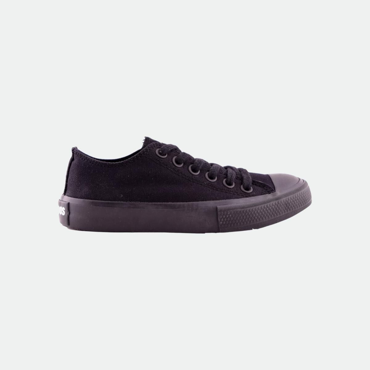Zapatilla lona Classic Unisex JOHN FOOS TOTALLY BLACK