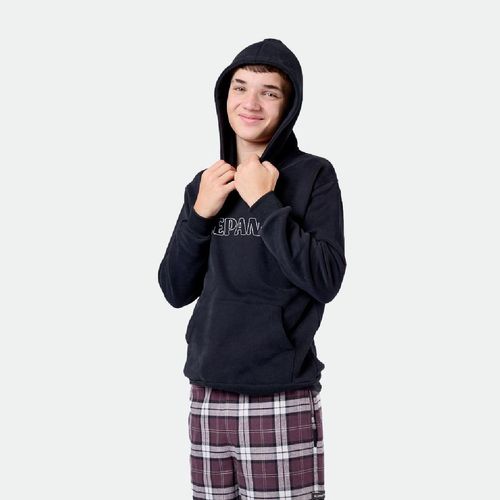 Buzo Elepants Stitches Teen - NEGRO