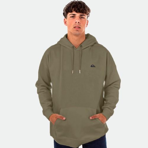 Buzo Quiksilver Canguro Basic - VERDE OLIVA