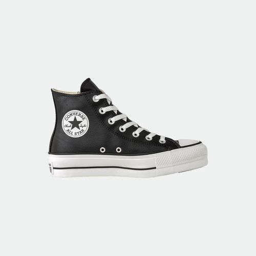 Zapatilla Converse Ct As Lift Hi Eco Cuero - BLACK BLACK WHITE