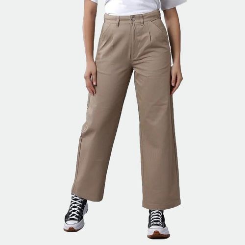 Pantalón Converse Long Jenna Mujer - BEIGE