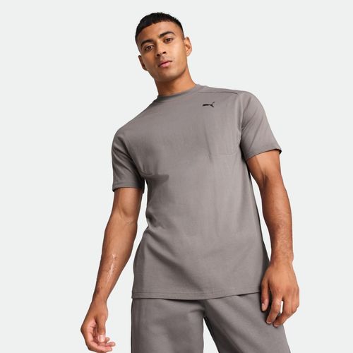 Remera Deportiva Pumatech Tee - CAST IRON