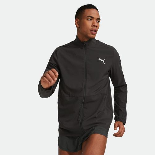 Campera Puma Run Favorite Woven Hooded Jack - BLACK