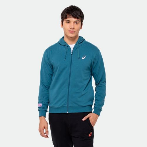 Campera Deportiva Asics Taisha Relaxed - PETROLEO