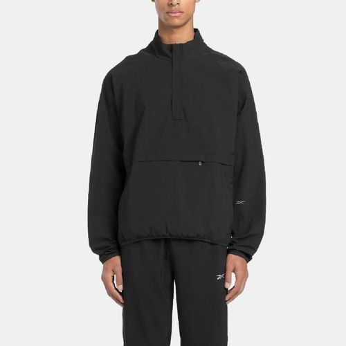 Buzo Reebok Activ Coll Skystretch Woven Anorak Hombre - BLACK
