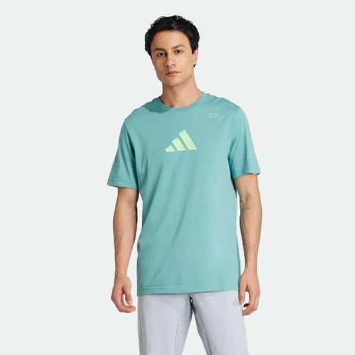 Remera Adidas Graphic Categoría Climacool Hombre - PRELOVED TEAL
