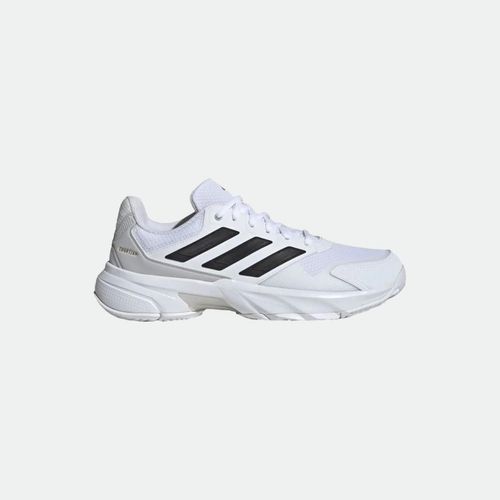 Zapatillas Adidas Courtjam Control 3 Tenis - CLOUD WHITE CORE BLACK GREY TWO
