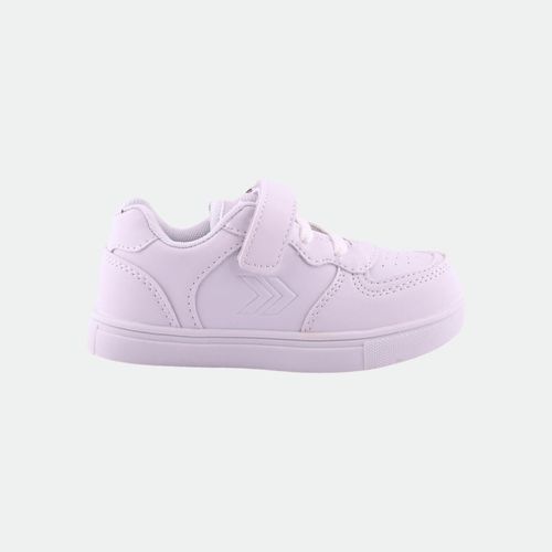 Zapatilla Ruelle con velcro niños ATOMIK - TOTAL BLANCO