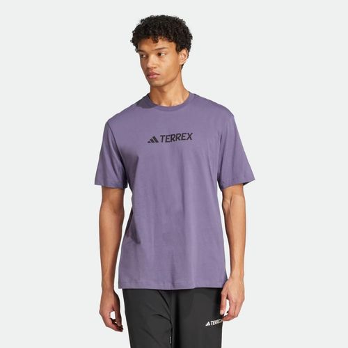 Remera Adidas Terrex Logo - PRELOVED VIOLET
