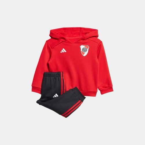 Conjunto Adidas Bebes River Plate - BETTER SCARLET BLACK