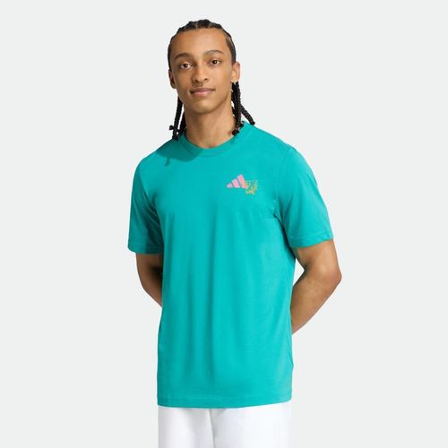 Remera Adidas Padel G T - PURE TEAL