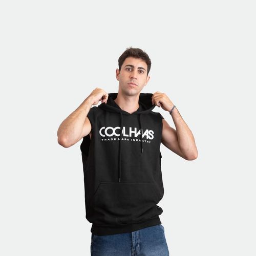 Notify Sleevless Sweathoodie - NEGRO