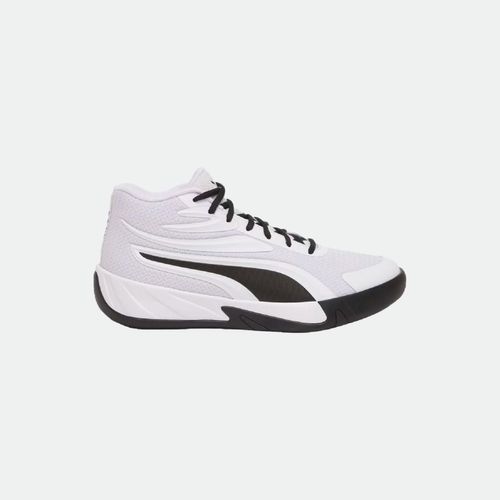 Zapatilla De Básquet Puma Court Pro - WHITE BLACK
